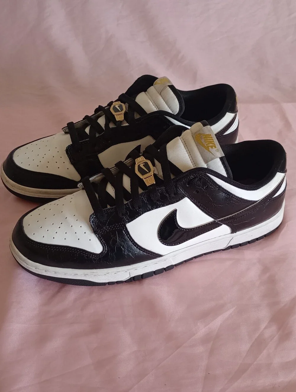 Nike Dunk Low Retro Panda World Champs (DR9511-100) Men’s Size 12